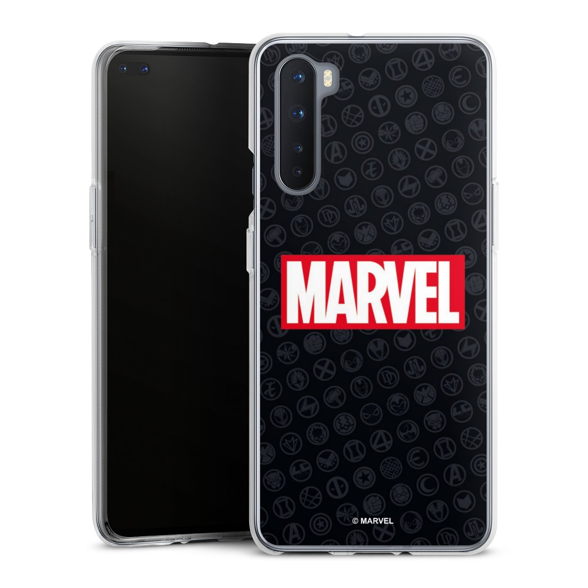 Marvel Logo Black Red 