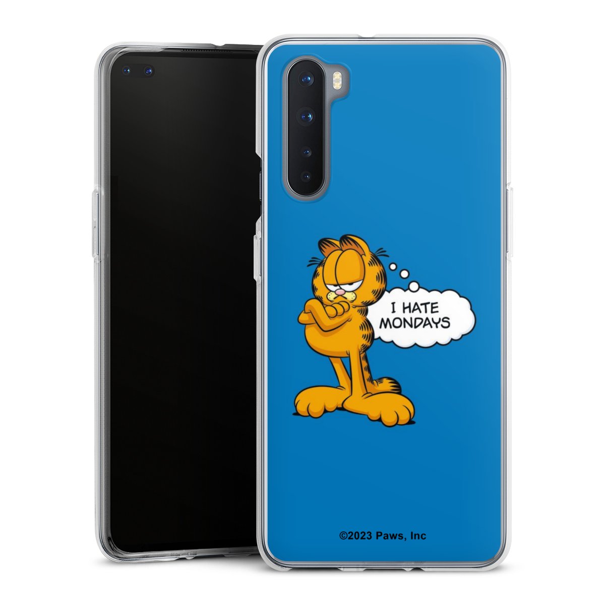 Garfield Je déteste les lundis Bleu