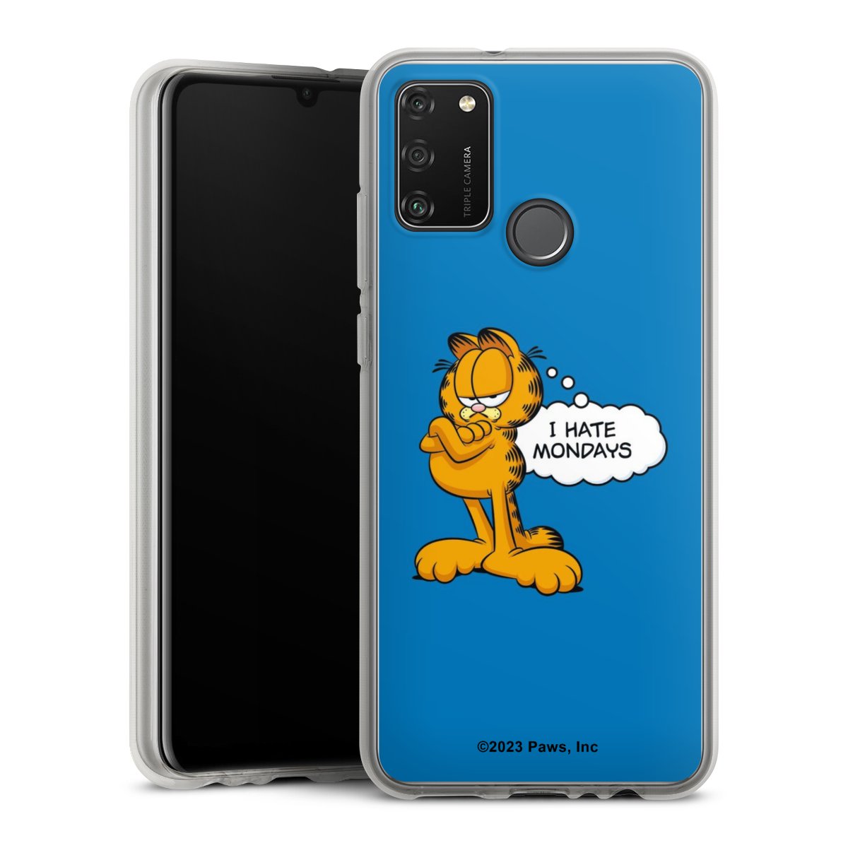 Garfield Ik haat maandagen blauw