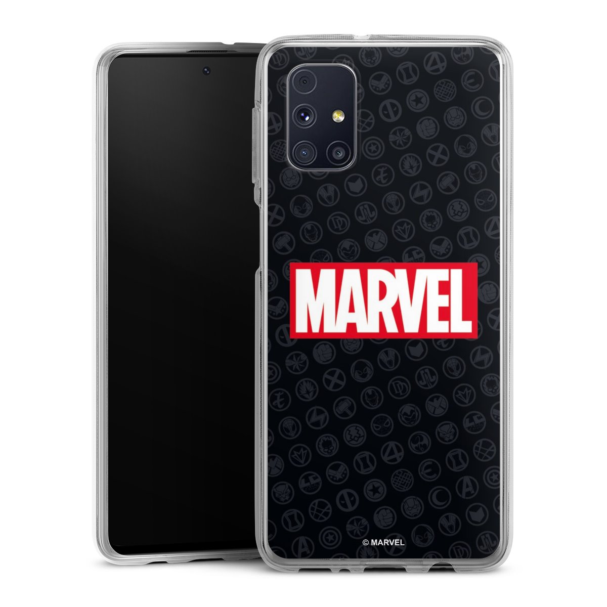 Marvel Logo Black Red 