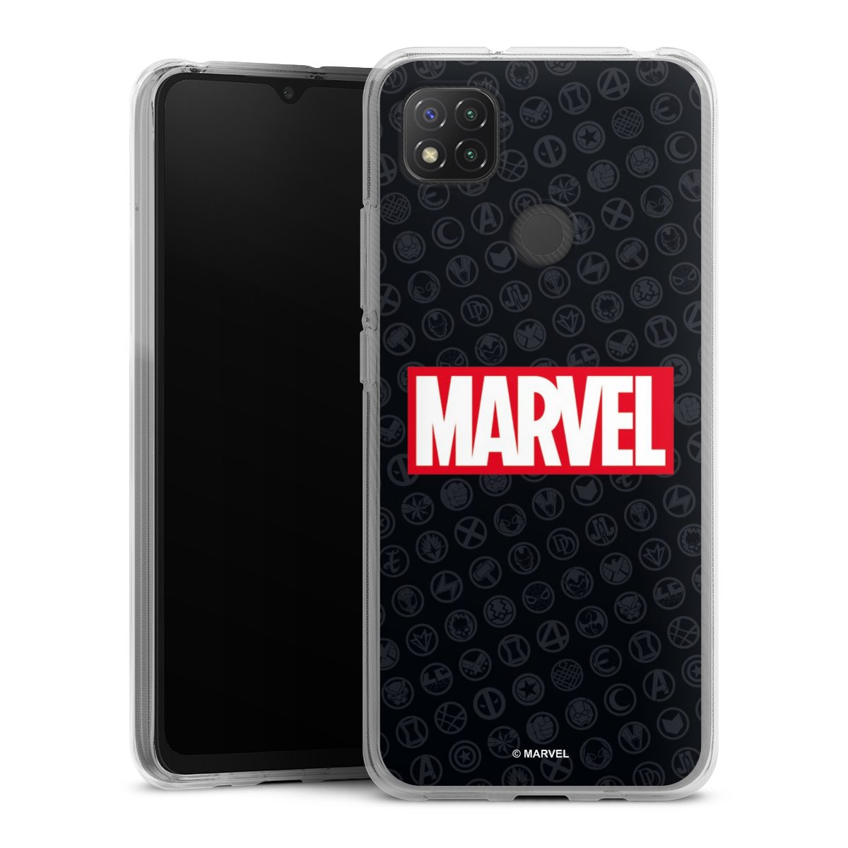 Marvel Logo Black Red 