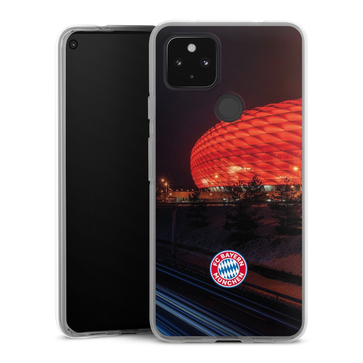 Allianz Arena bei Nacht FCB