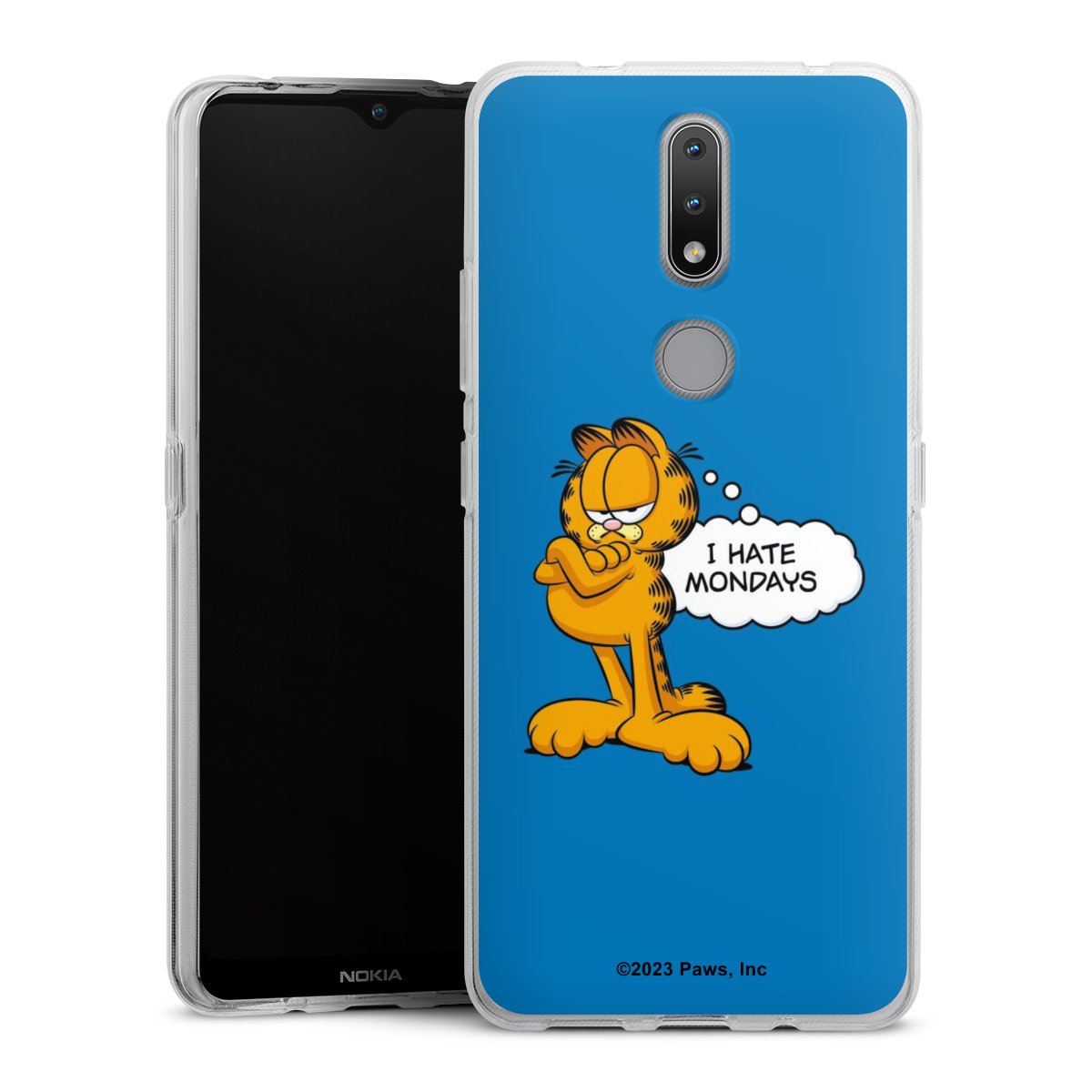 Garfield Ik haat maandagen blauw