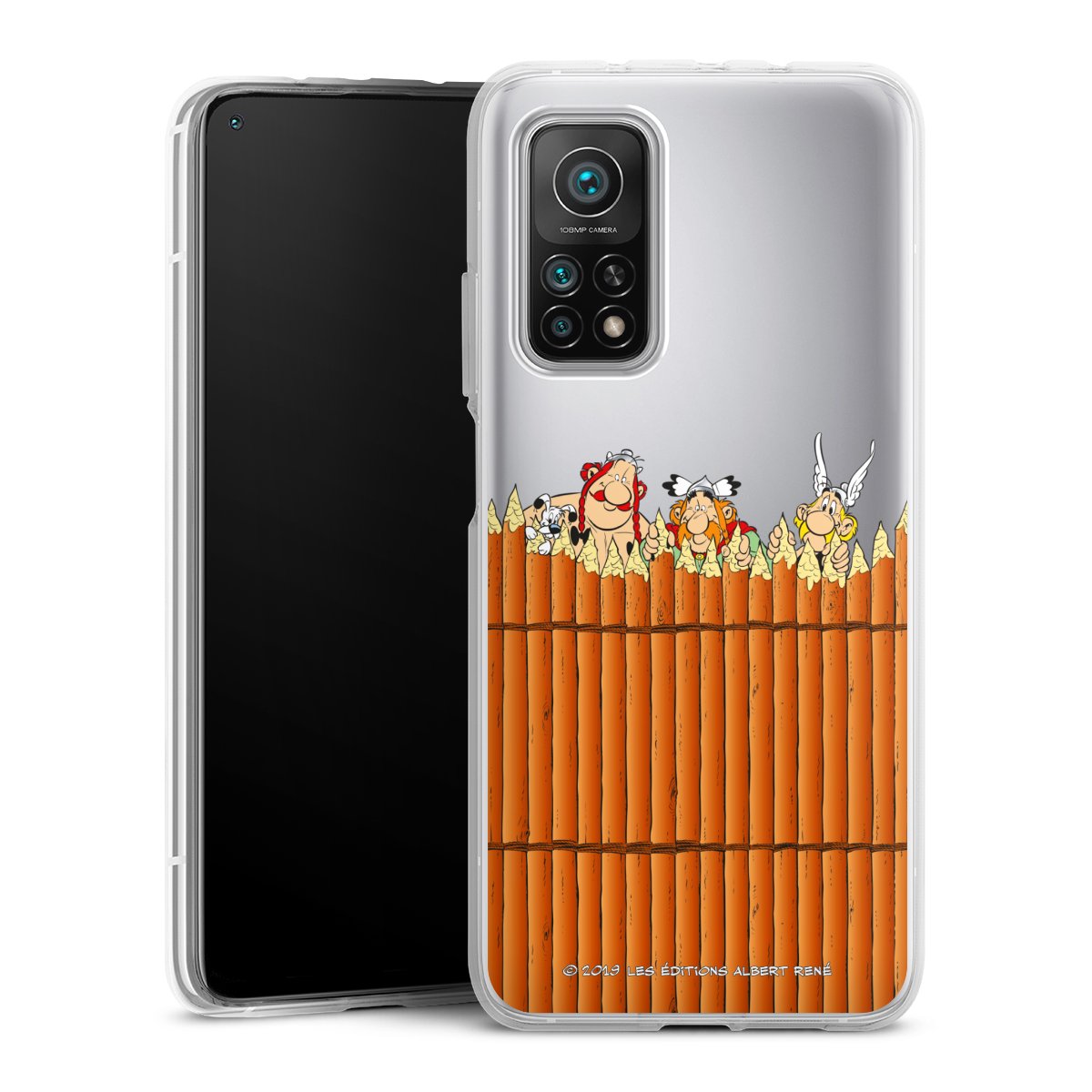 Gaulois Derrière Palissade Transparent