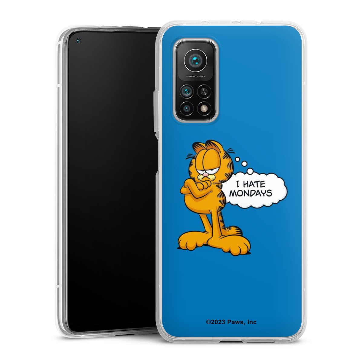 Garfield Je déteste les lundis Bleu