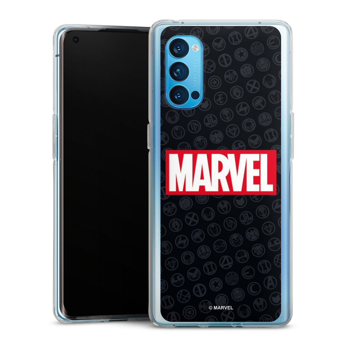 Marvel Logo Black Red 