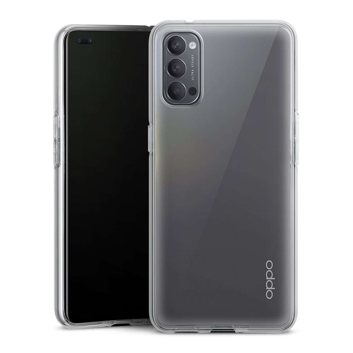 Silicone Case voor Oppo Reno4 5G