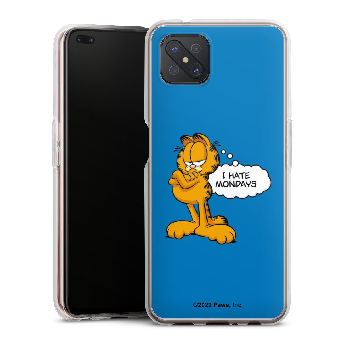Garfield Je déteste les lundis Bleu