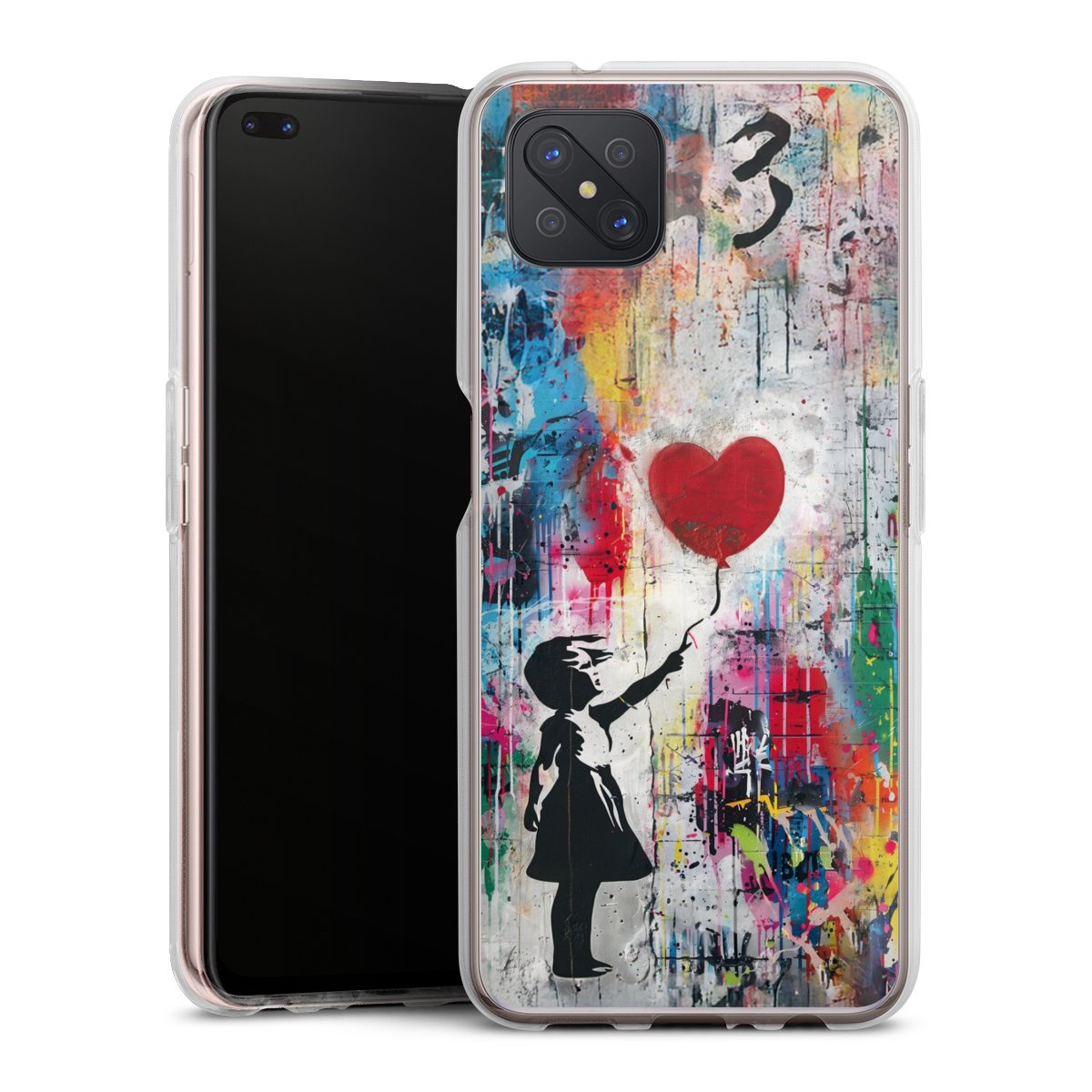 Balloon Girl Colorful