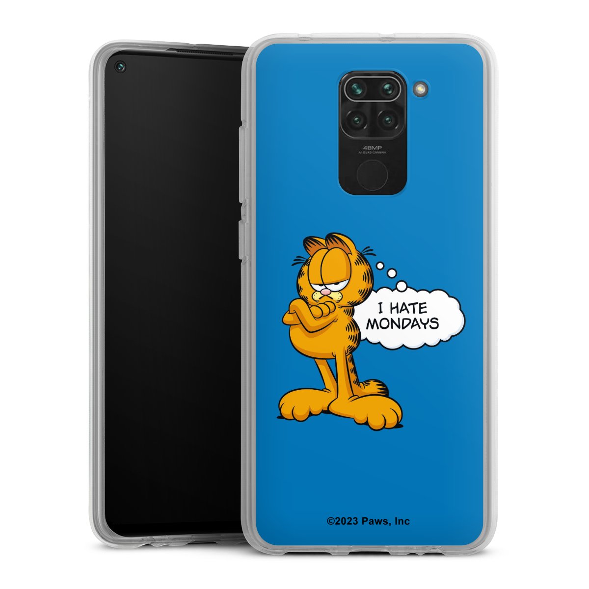 Garfield Ik haat maandagen blauw