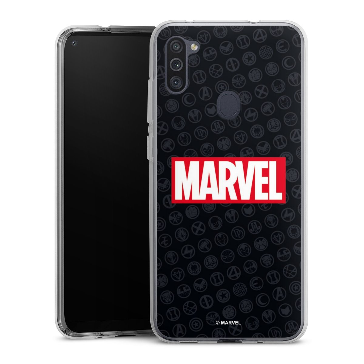 Marvel Logo Zwart Rood
