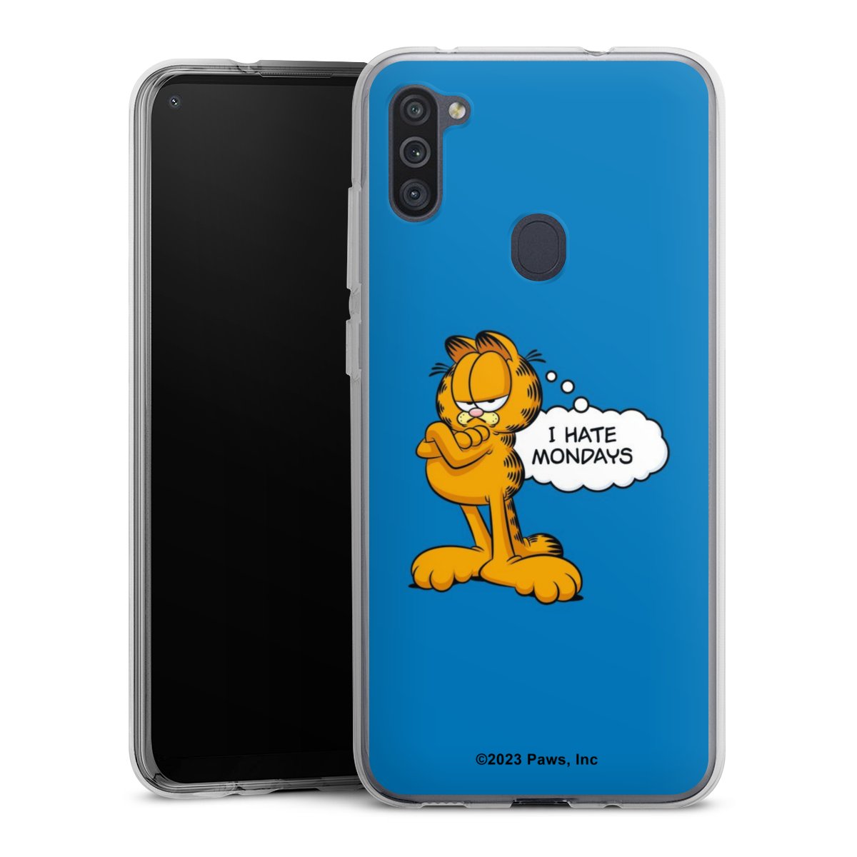 Garfield Ik haat maandagen blauw