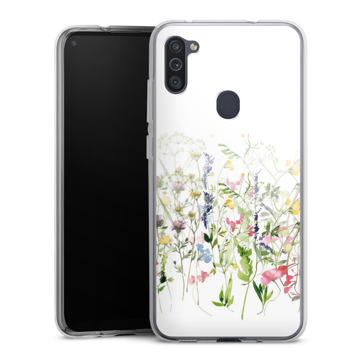 Kleurrijke lente weide bloemen