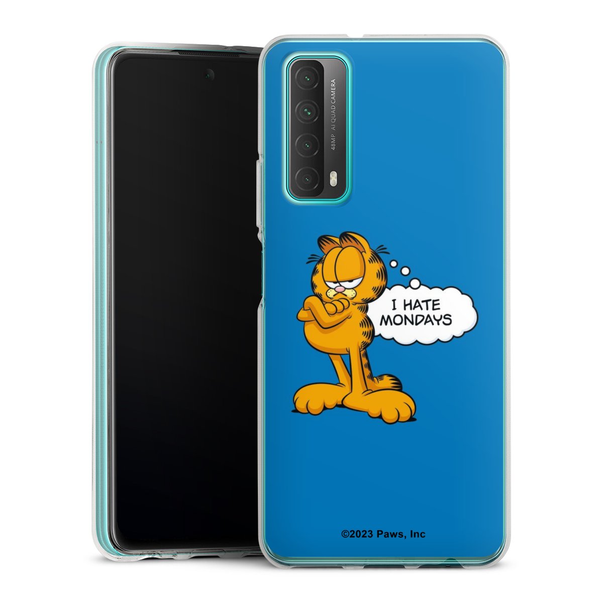 Garfield Ik haat maandagen blauw