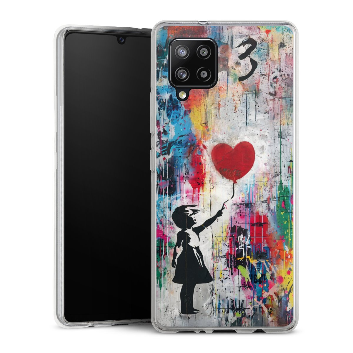 Balloon Girl Colorful