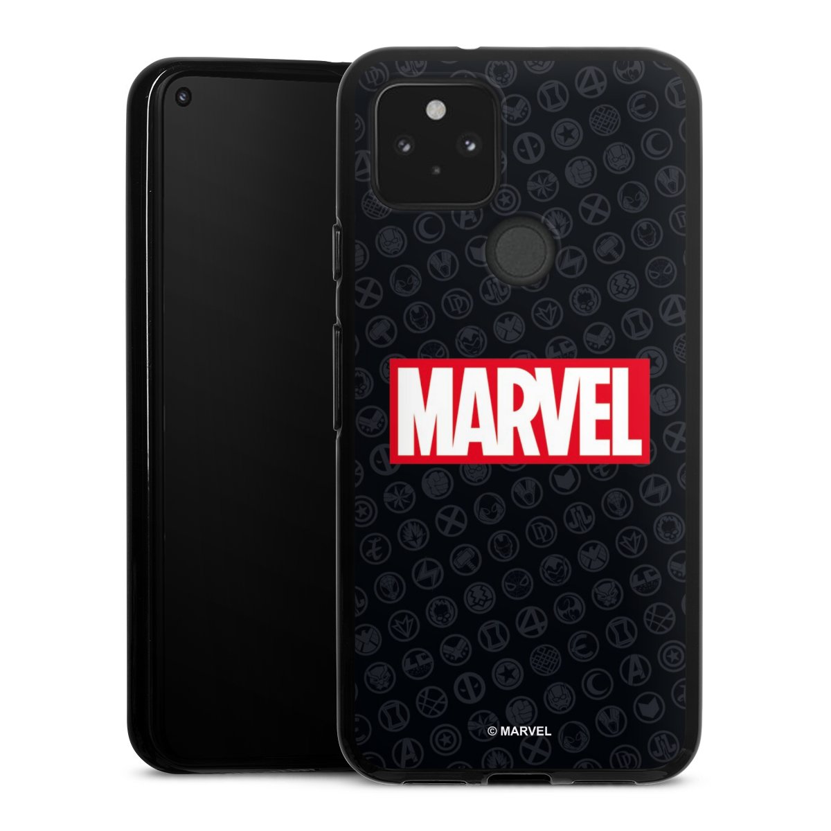 Marvel Logo Black Red 