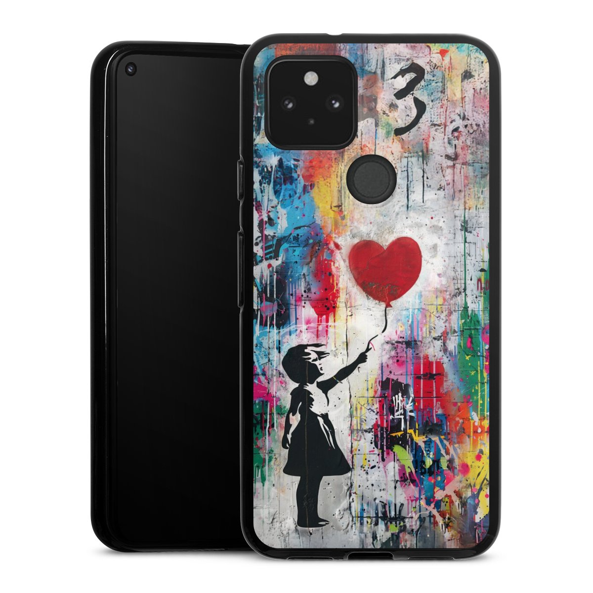 Balloon Girl Colorful