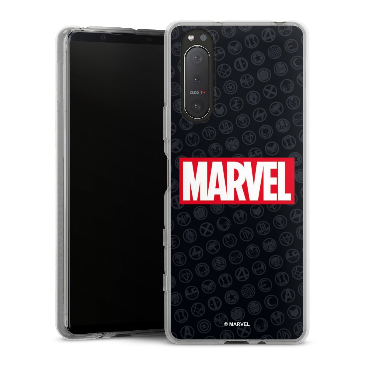 Marvel Logo Black Red 