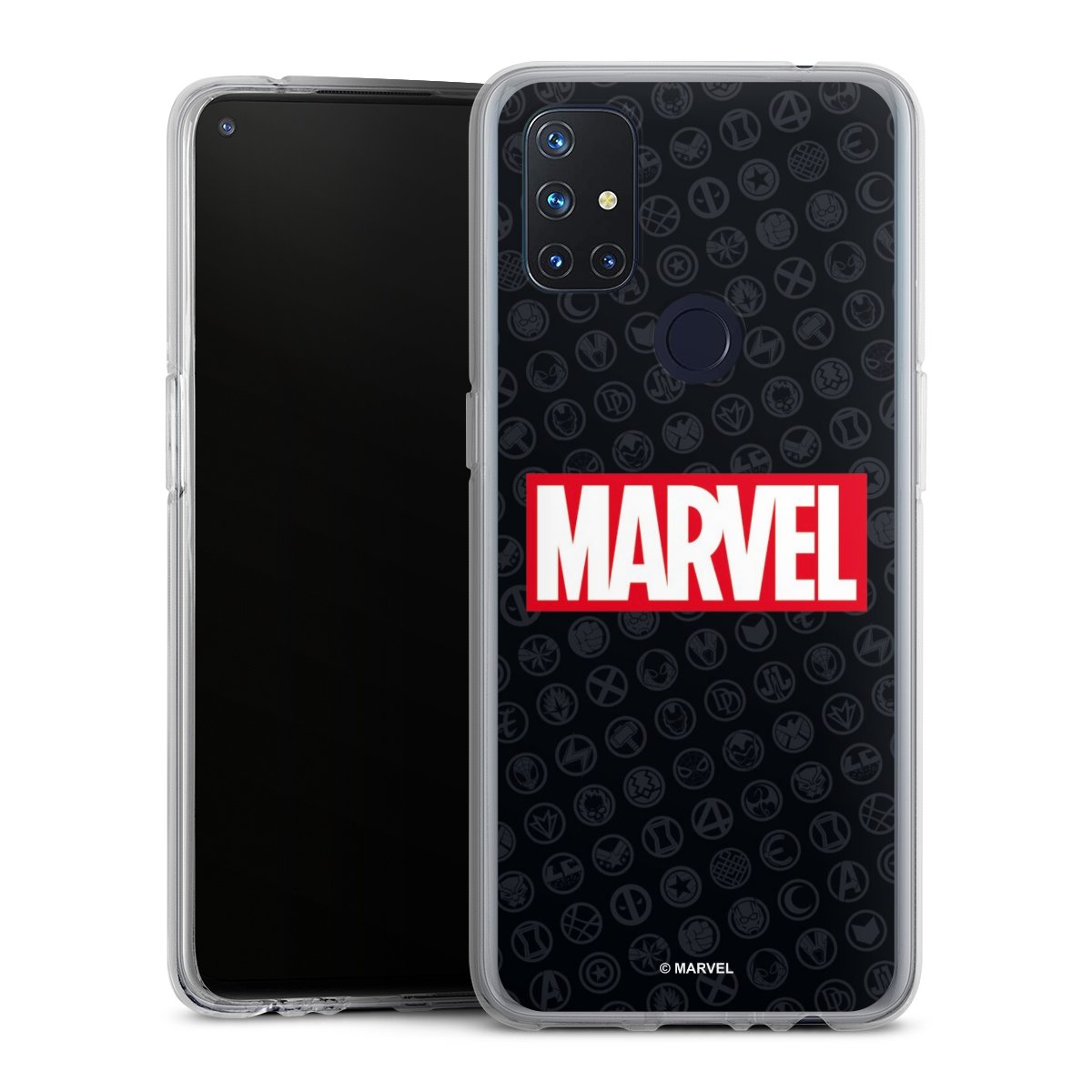 Marvel Logo Black Red 