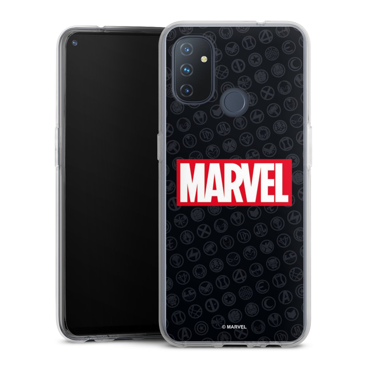 Marvel Logo Black Red 