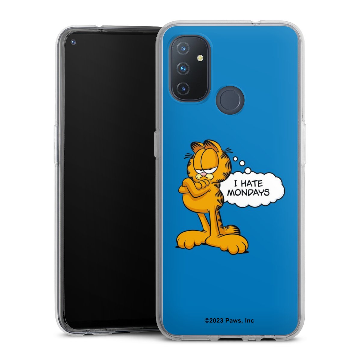 Garfield Ik haat maandagen blauw