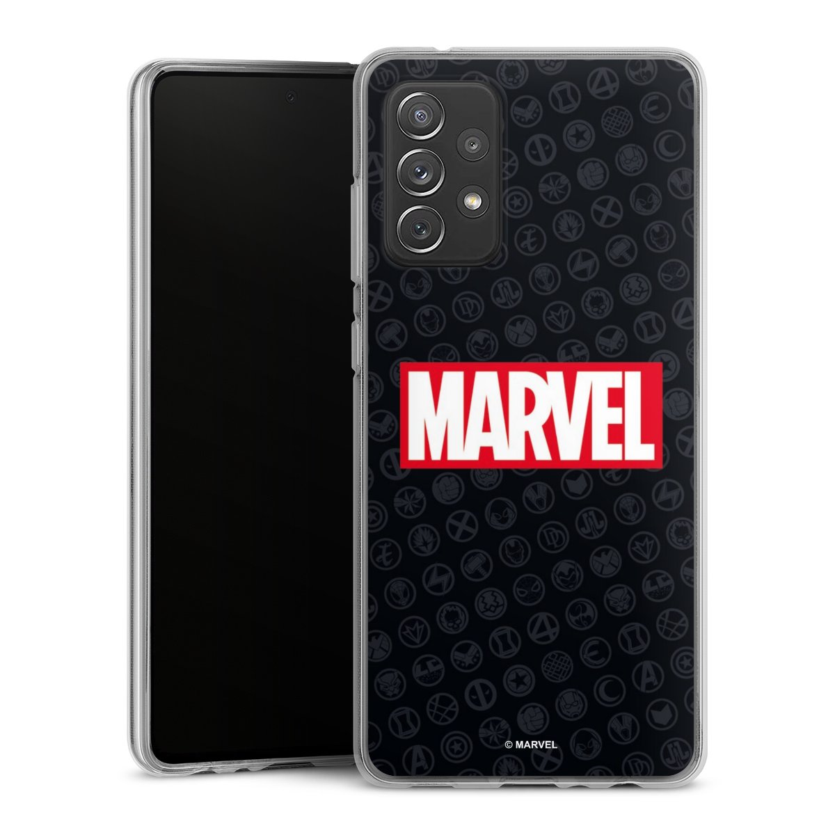 Marvel Logo Black Red 