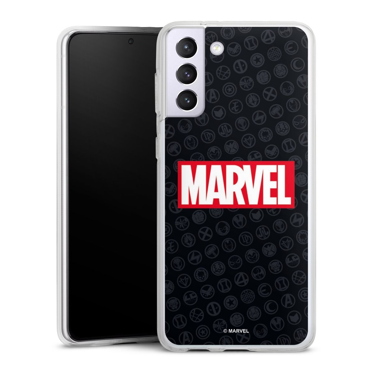 Marvel Logo Black Red 