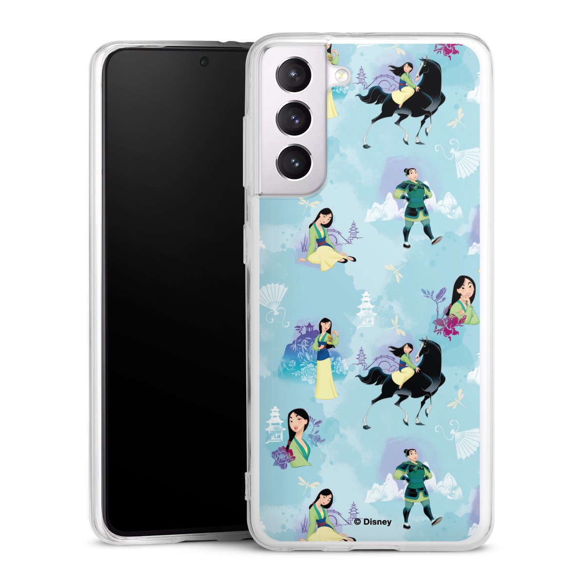 Mulan Watercolor Pattern