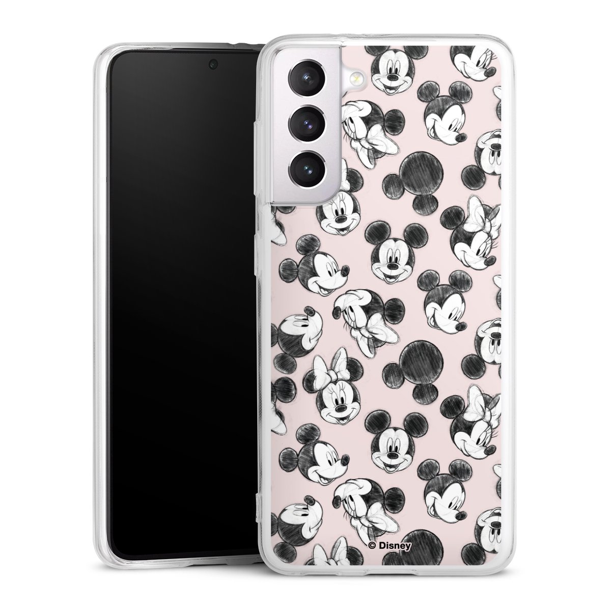 Minnie & Mickey aux multiples visages rose