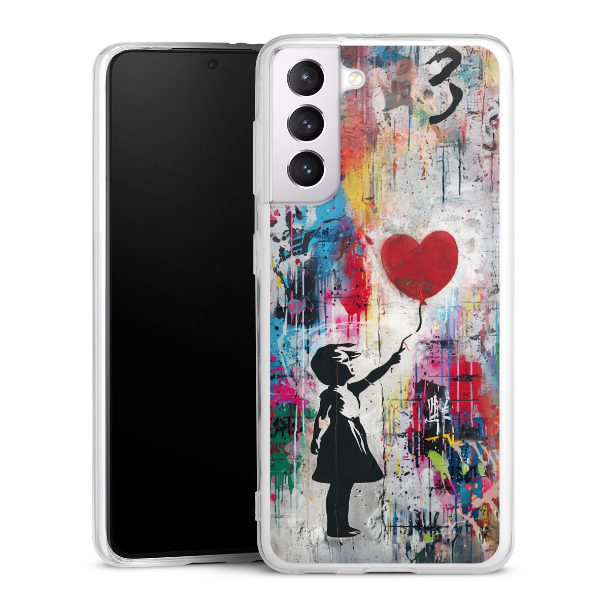 Balloon Girl Colorful