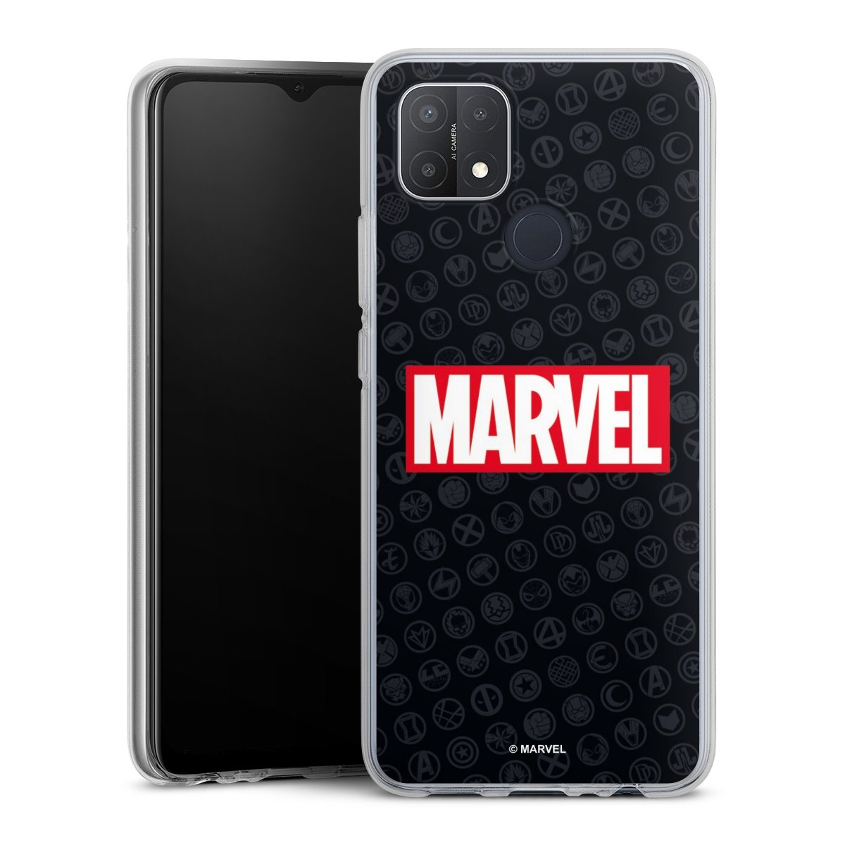 Marvel Logo Black Red 