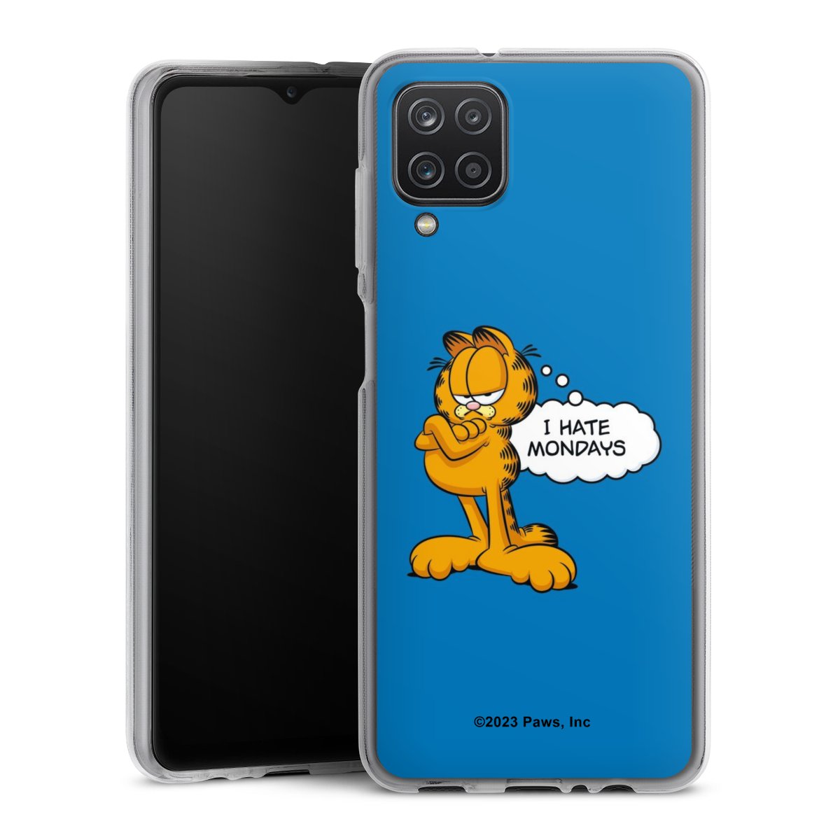 Garfield Ik haat maandagen blauw