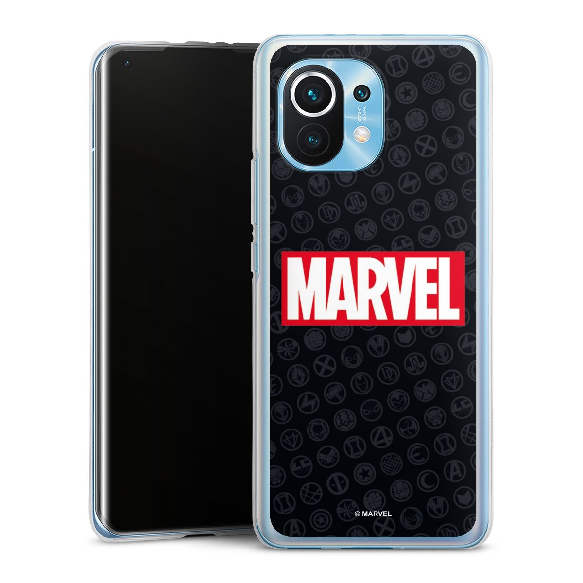 Marvel Logo Black Red 