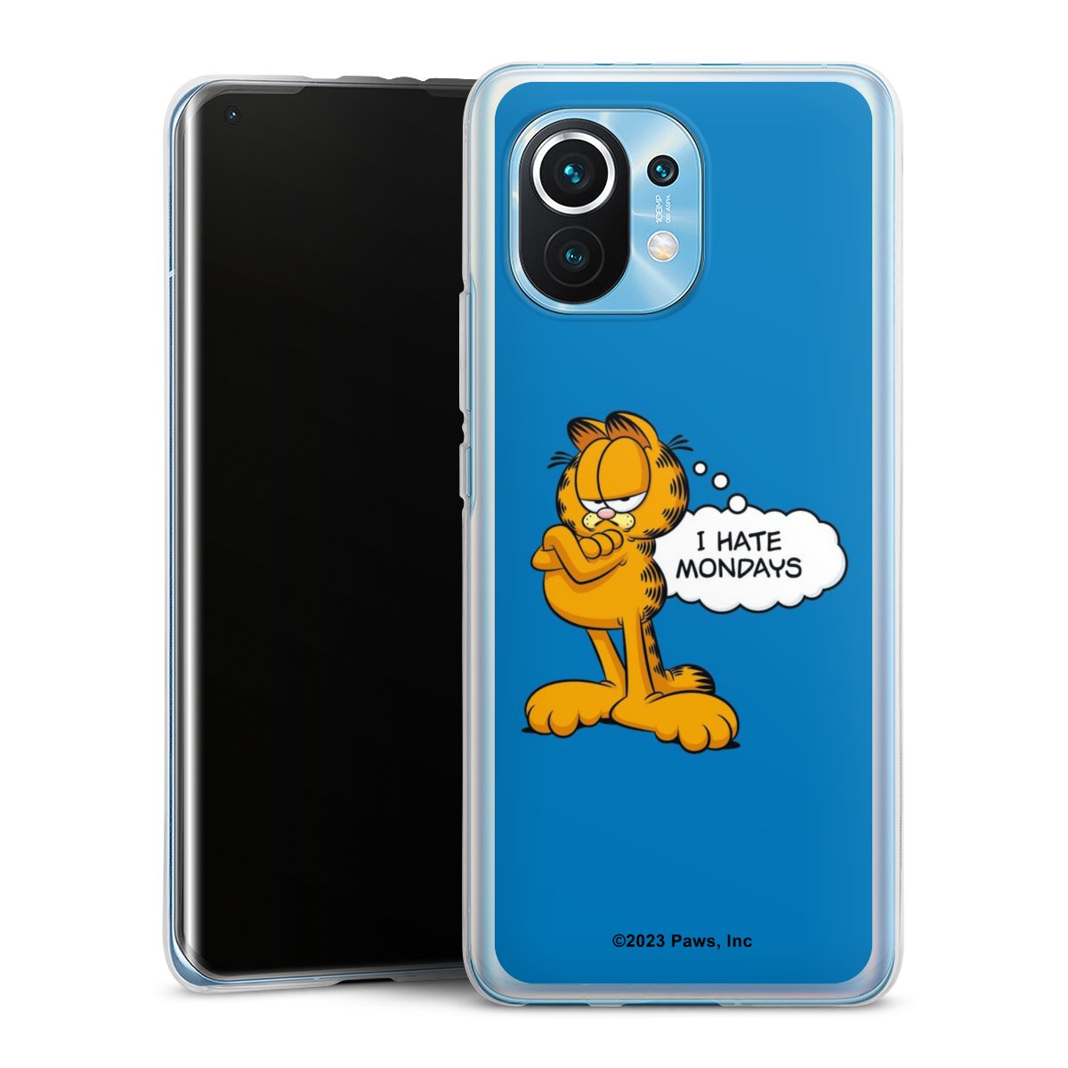 Garfield Ik haat maandagen blauw