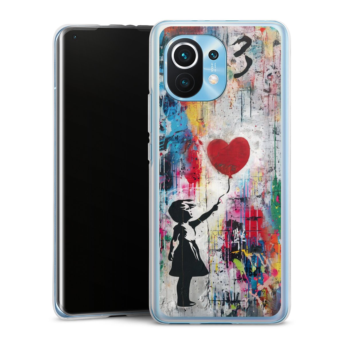 Balloon Girl Colorful