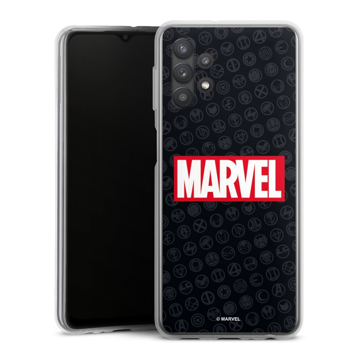 Marvel Logo Black Red 