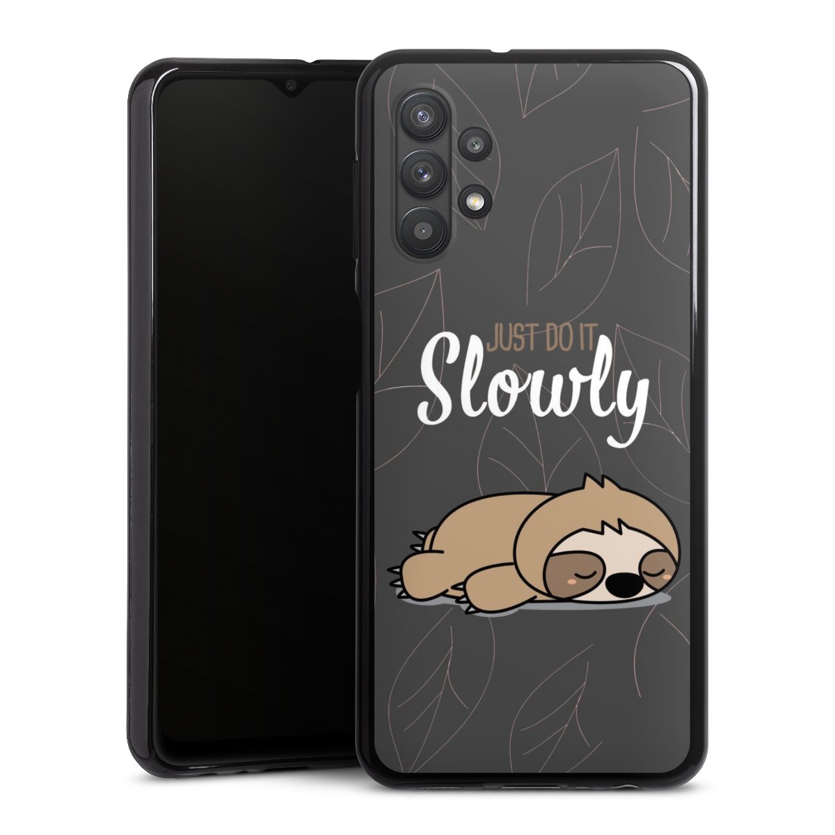 Just Do It Slowly Sloth Grey