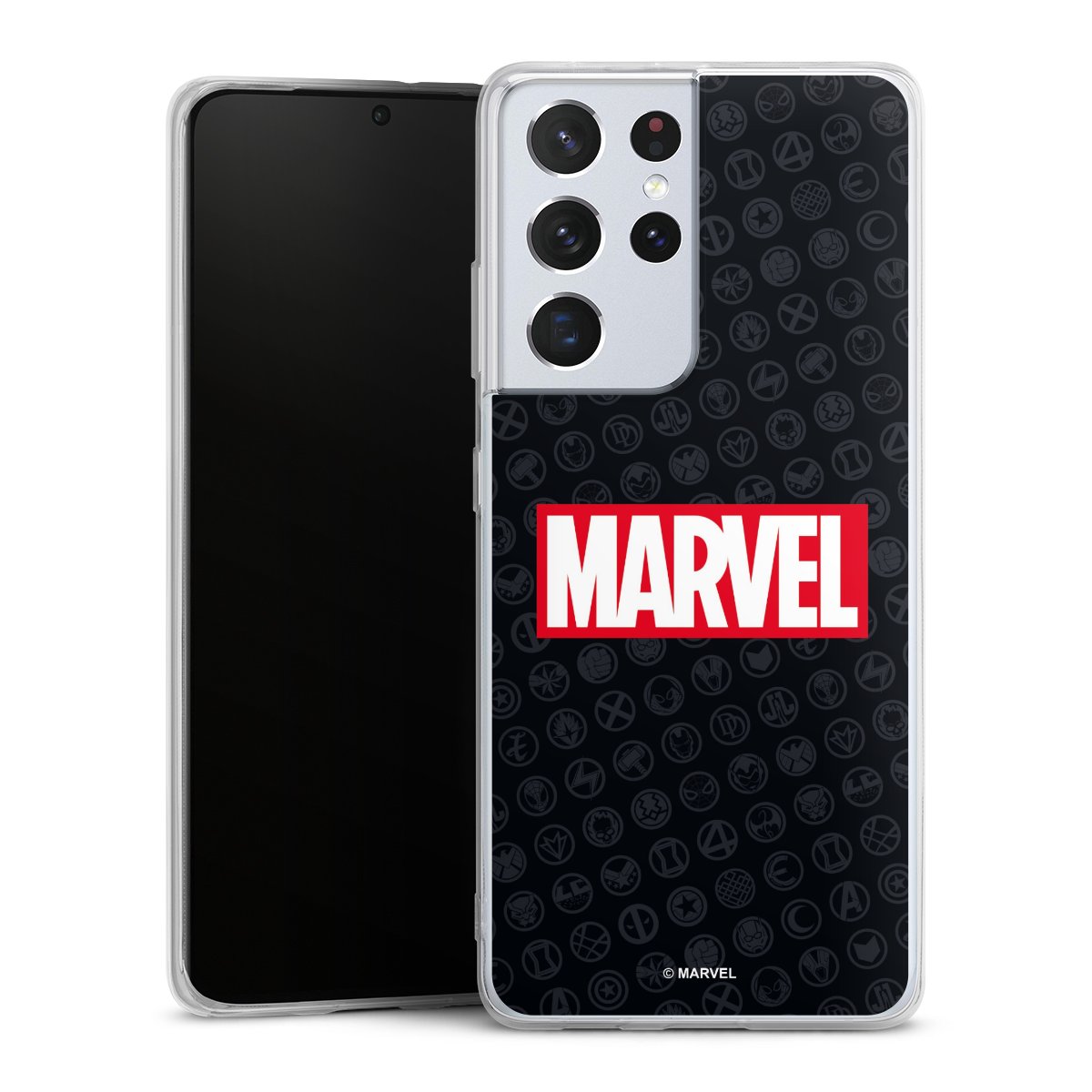 Marvel Logo Black Red 