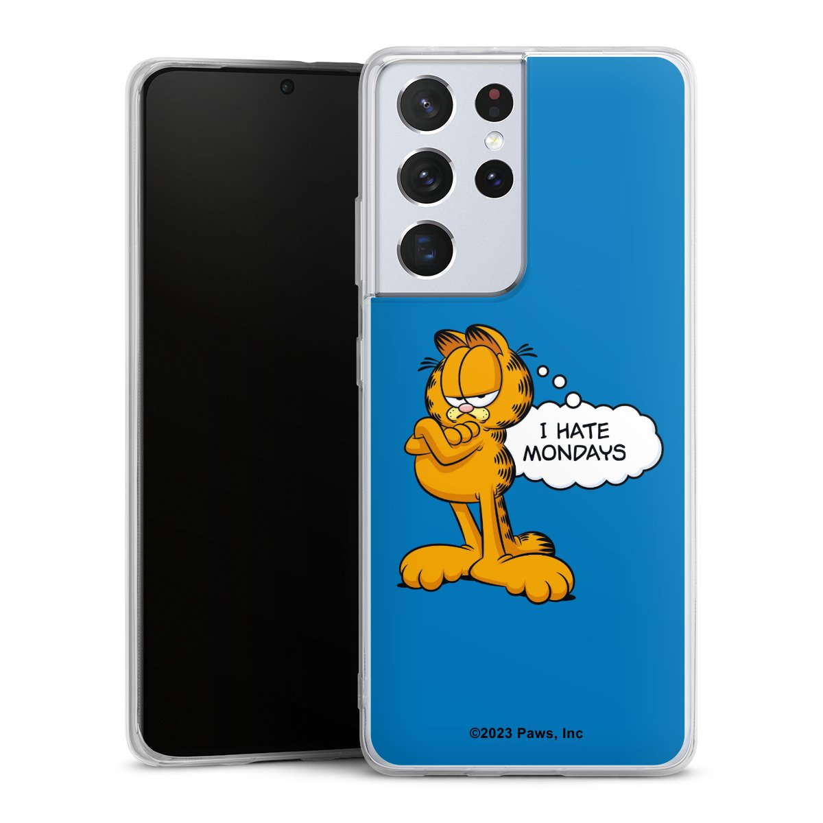 Garfield Ik haat maandagen blauw