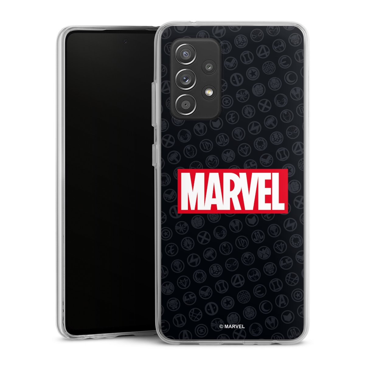 Marvel Logo Black Red 