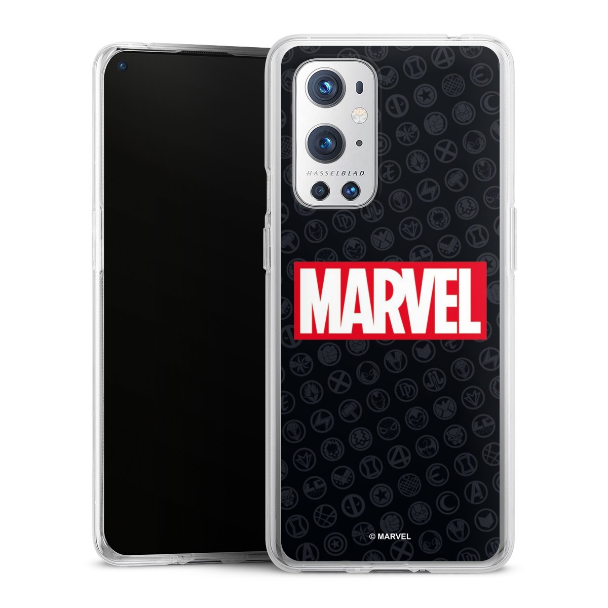 Marvel Logo Black Red 