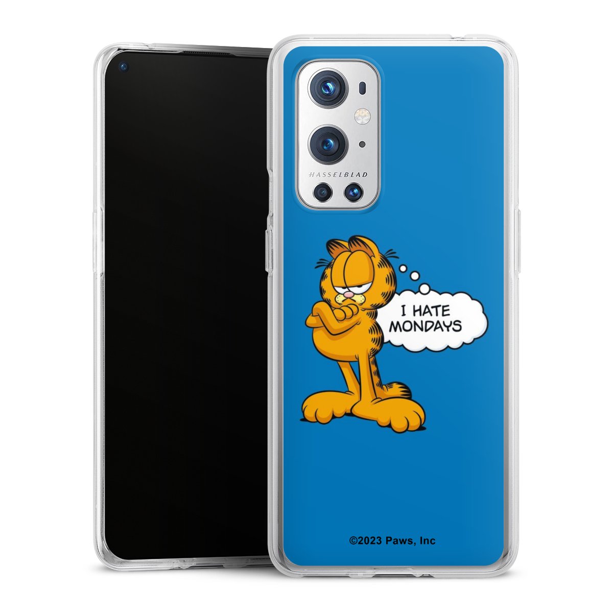 Garfield Je déteste les lundis Bleu