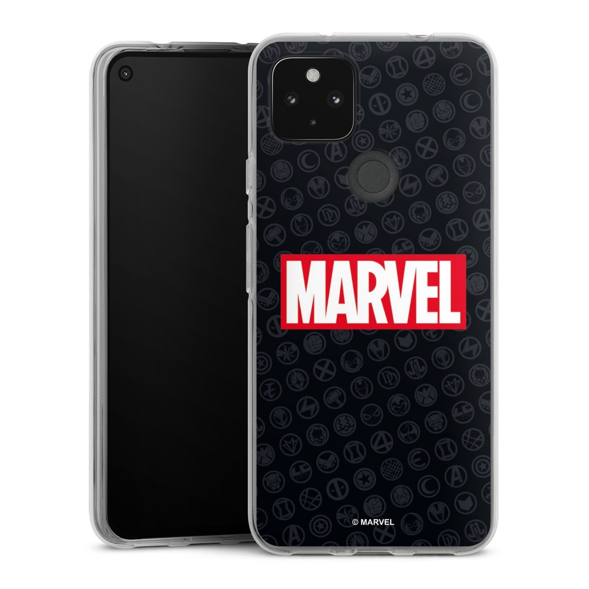 Marvel Logo Black Red 