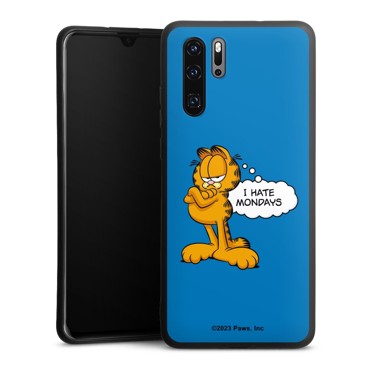 Garfield Ik haat maandagen blauw