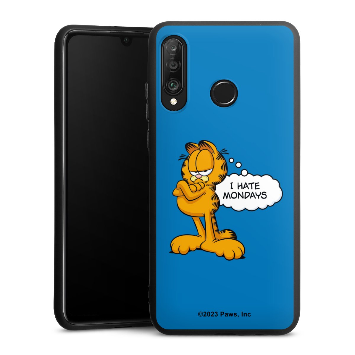 Garfield Je déteste les lundis Bleu