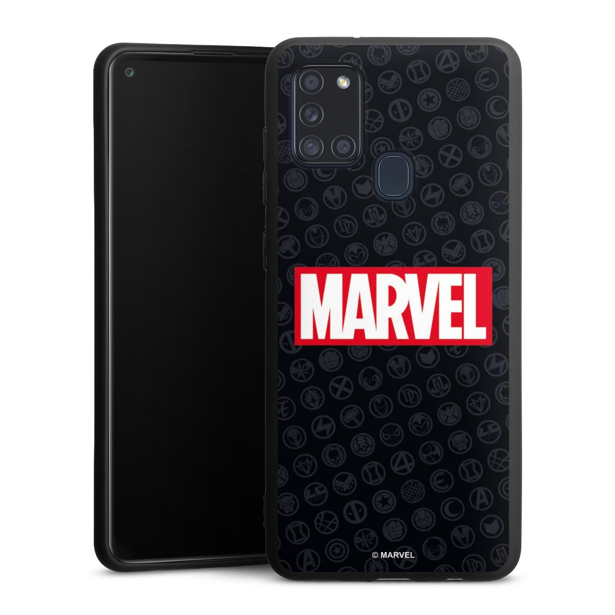 Marvel Logo Black Red 