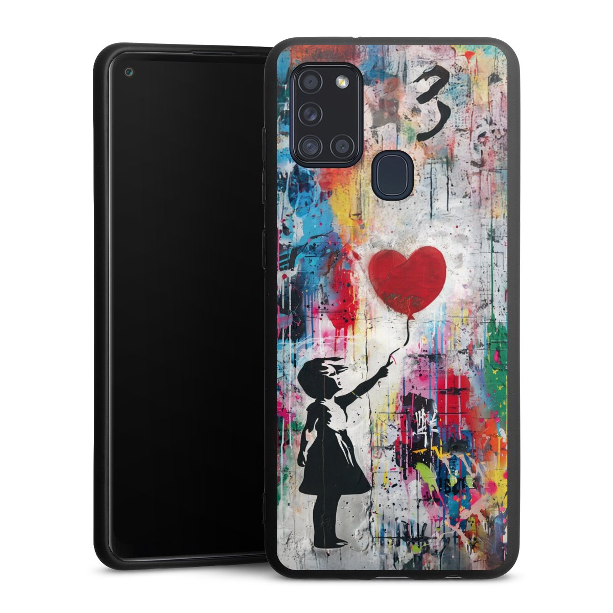 Balloon Girl Colorful