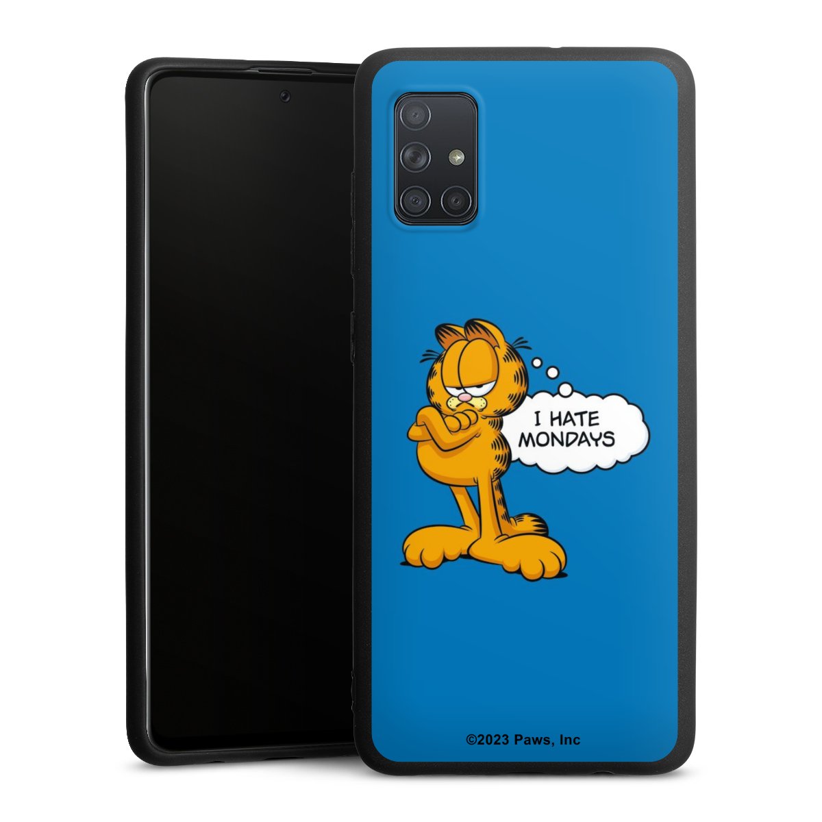 Garfield Ik haat maandagen blauw