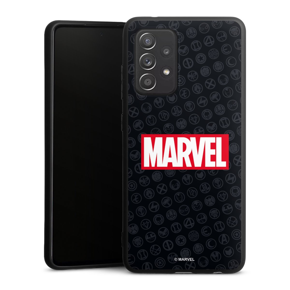 Marvel Logo Black Red 