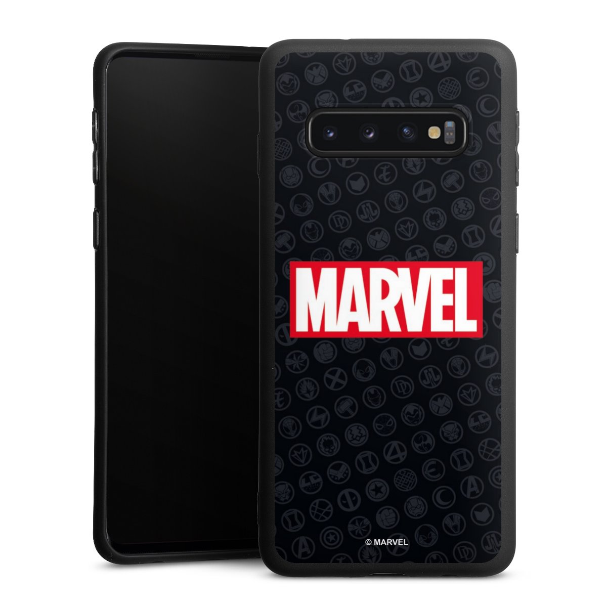 Marvel Logo Black Red 